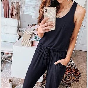Navy Blue Jumpsuit